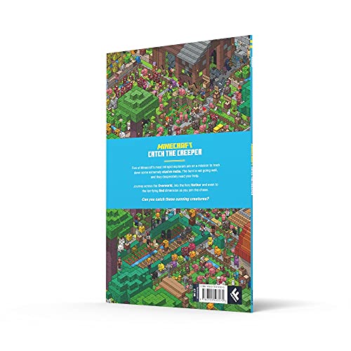 Minecraft Catch the Creeper and Other Mobs: Search for your favourite mobs in this official Minecraft Search and Find book! Perfect for kids into video games.