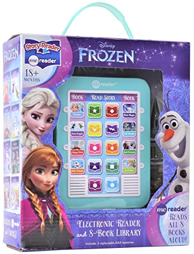 Disney Frozen Elsa, Anna, Olaf, and More! - Me Reader Electronic Reader and 8-Sound Book Library - PI Kids