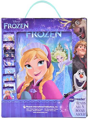 Disney Frozen Elsa, Anna, Olaf, and More! - Me Reader Electronic Reader and 8-Sound Book Library - PI Kids