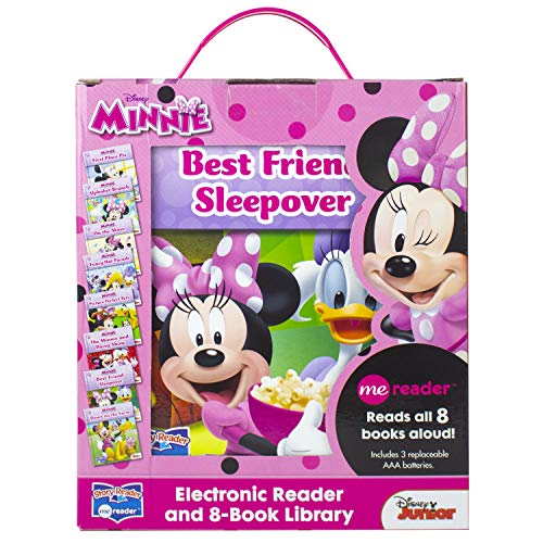 Disney Minnie Mouse - Me Reader Electronic Reader and 8 Sound Book Library - PI Kids: Electronic Reader and 8-Book Library