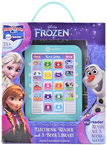 Disney Frozen Elsa, Anna, Olaf, and More! - Me Reader Electronic Reader and 8-Sound Book Library - PI Kids