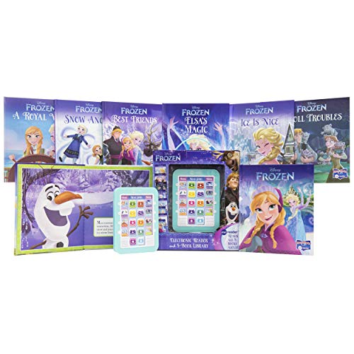 Disney Frozen Elsa, Anna, Olaf, and More! - Me Reader Electronic Reader and 8-Sound Book Library - PI Kids