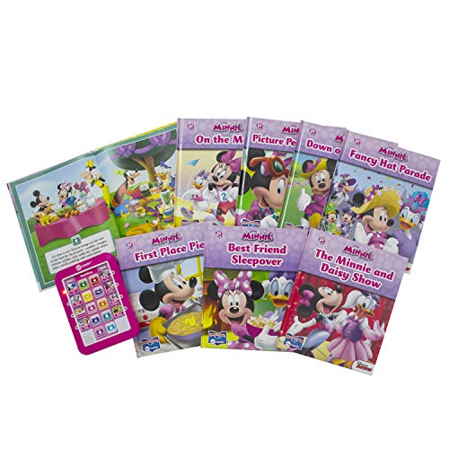 Disney Minnie Mouse - Me Reader Electronic Reader and 8 Sound Book Library - PI Kids: Electronic Reader and 8-Book Library