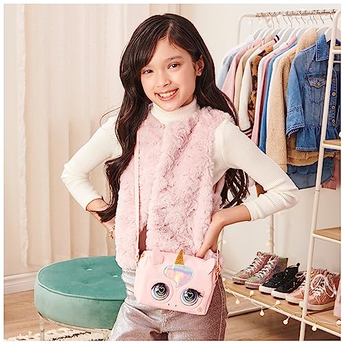 Purse Pets, Glamicorn Unicorn Interactive Purse Pet with Over 25 Sounds and Reactions, Kids Toys for Girls Ages 5 and up