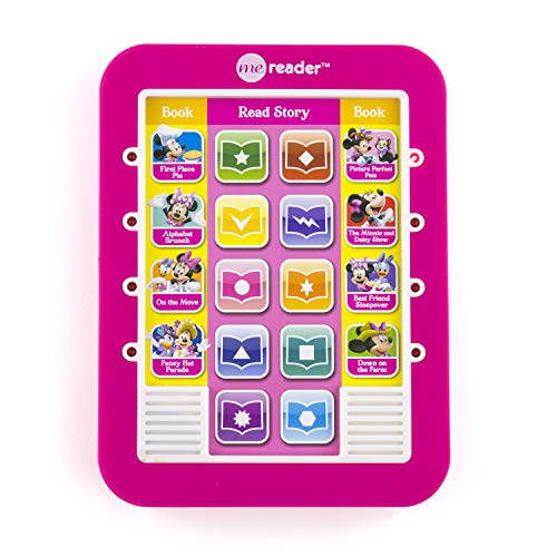 Disney Minnie Mouse - Me Reader Electronic Reader and 8 Sound Book Library - PI Kids: Electronic Reader and 8-Book Library