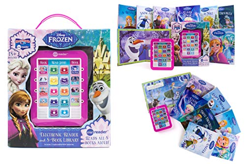 Disney Frozen Elsa, Anna, Olaf, and More! - Me Reader Electronic Reader and 8-Sound Book Library - PI Kids
