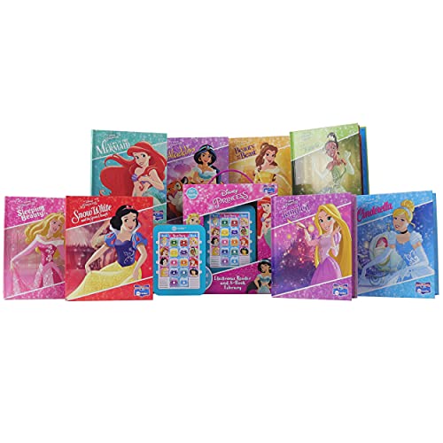 Disney Princess Cinderella, Belle, Ariel, and More!- Me Reader Electronic Reader and 8 Sound Book Library - PI Kids