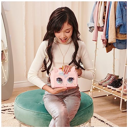 Purse Pets, Glamicorn Unicorn Interactive Purse Pet with Over 25 Sounds and Reactions, Kids Toys for Girls Ages 5 and up