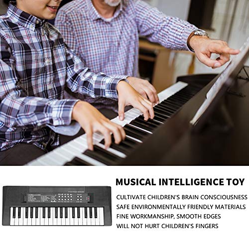 37 Keys Piano Keyboard for Beginners, Kids Keyboard Piano with Microphone, Portable Piano Early Learning Educational Electronic Music Keyboard Toys for 3 4 5 6 7 8 Year Old