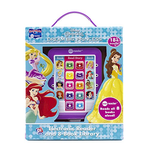 Disney Princess Ariel, Rapunzel, Belle, and More!- Dream Big Princess Me Reader and 8-Book Library - PI Kids: Me Reader: Electronic Reader and 8-Book Library