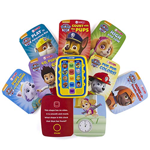 Nickelodeon PAW Patrol Chase, Skye, Marshall, and More! - Electronic Me Reader Jr. 8 Sound Book Library - PI Kids: Me Reader Jr: Electronic Reader and 8-Book Library