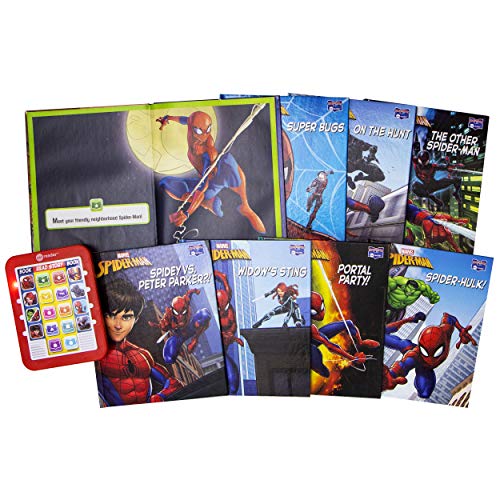 Marvel - Spider-man Me Reader Electronic Reader and 8 Sound Book Library - PI Kids: 1