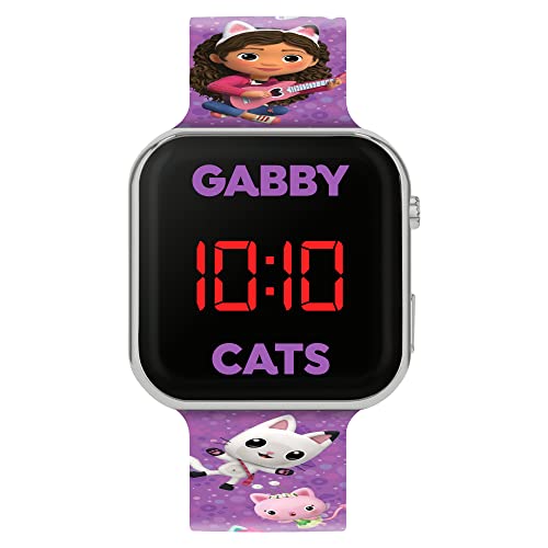 Disney Girl's Digital Quartz Watch with Plastic Strap GAB4033