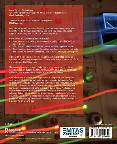 Dance Music Manual: Tools, Toys, and Techniques