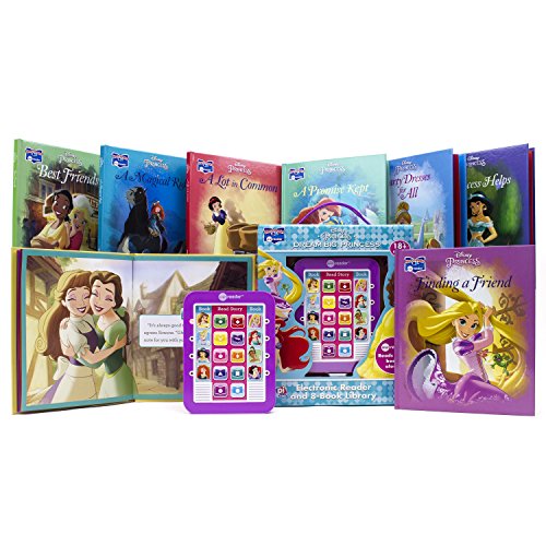Disney Princess Ariel, Rapunzel, Belle, and More!- Dream Big Princess Me Reader and 8-Book Library - PI Kids: Me Reader: Electronic Reader and 8-Book Library