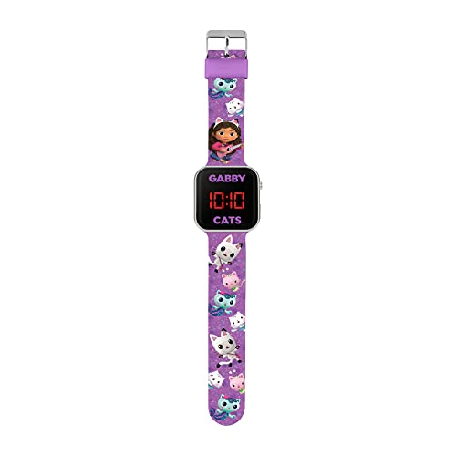 Disney Girl's Digital Quartz Watch with Plastic Strap GAB4033
