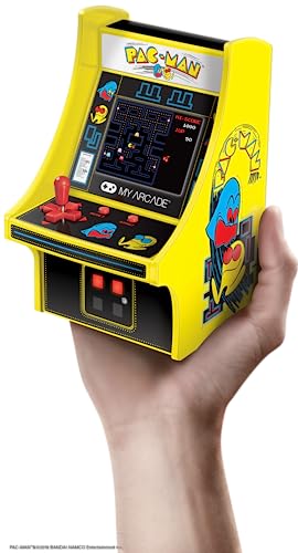 6" Collectible Retro Pac-Man Micro Player (Electronic Games)