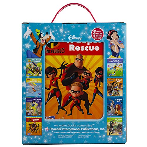 Disney - Mickey Mouse, Toy Story and More! Me Reader Electronic Reader 8 Book Sound Library- PI Kids