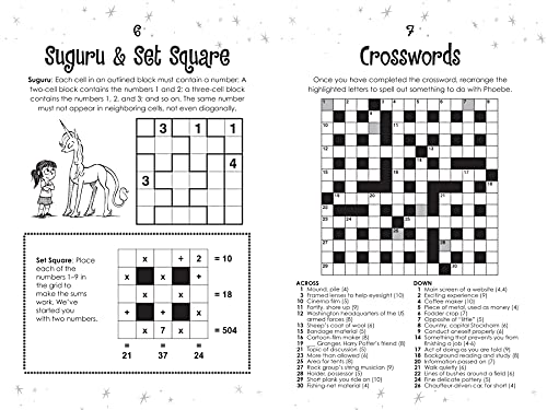 Rainy Day Unicorn Fun: A Phoebe and Her Unicorn Activity Book