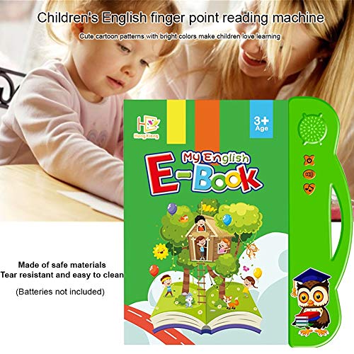 Yiran ABC Learning Sound Book Toy for toddlers 6 months to 3 years old, Activities With Numbers, Shapes, Colors & Animals, Interactive books for Children.
