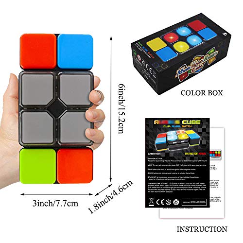 BAISIQI Gifts for 6 7 8 9 10 11 12 Year Old Boys Girls Magic Speed 4 Modes Music Electronic Toy for Age 6 7 8 9 10 11 12 Boys Girls Puzzle Game Kids Christmas Birthday Gifts