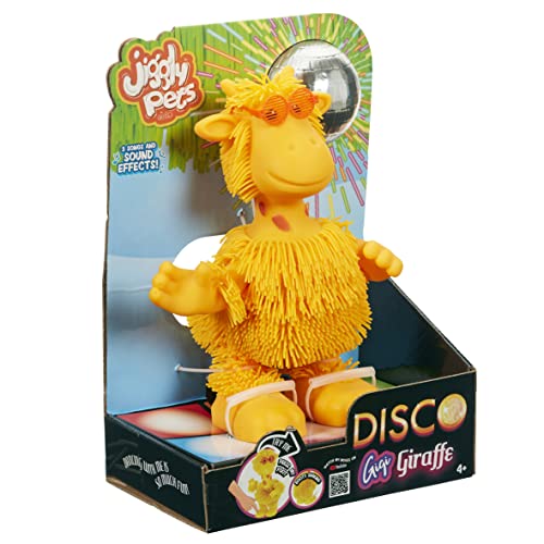eolo sport hk JP011 Jiggly Gigi Interactive Animal Motion, Sounds and Music Electronic pet Toy, Dancing Giraffe