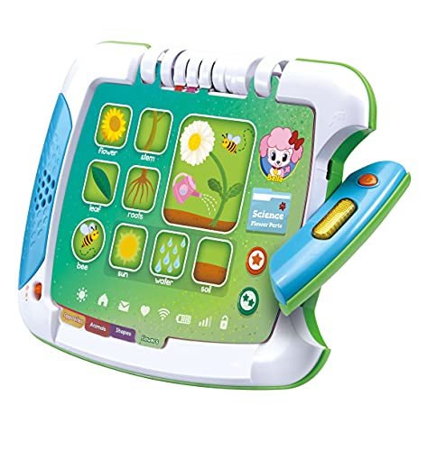 LeapFrog 2-in-1 Touch & Learn Tablet, Kids Two-Sided Tablet, Electronic Toy with Stories and Activities, Educational Play for Children Aged 2 Years +,Multicolor,22.1 x 28.5 x 33.5 cm