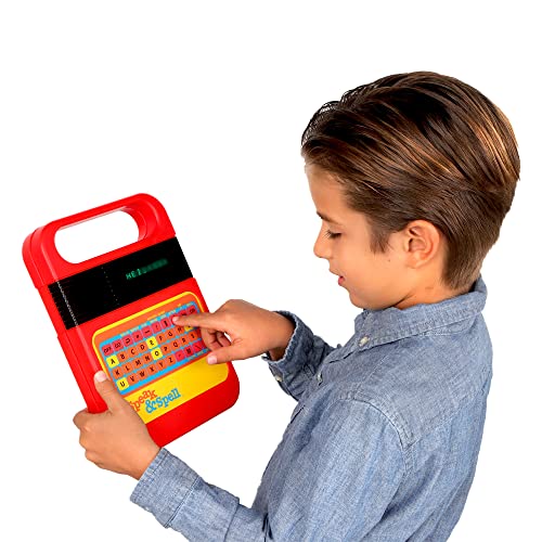 Retro | Speak & Spell Electronic Game | Classic Retro Interactive Toy, Educational Learning System For Boys & Girls Ages 4+ | Basic Fun 09624