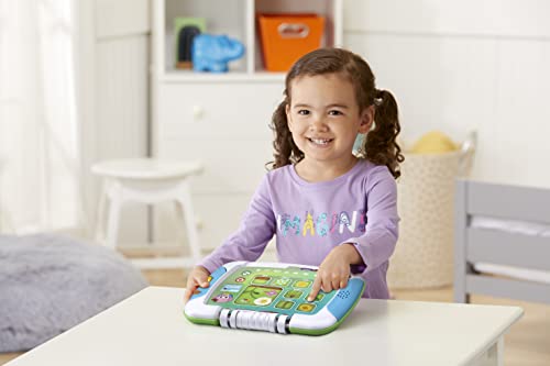 LeapFrog 2-in-1 Touch & Learn Tablet, Kids Two-Sided Tablet, Electronic Toy with Stories and Activities, Educational Play for Children Aged 2 Years +,Multicolor,22.1 x 28.5 x 33.5 cm