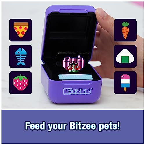 Bitzee, Interactive Toy Digital Pet and Case with 15 Animals Inside, Virtual Electronic Pets React to Touch, Kids’ Toys for Girls and Boys
