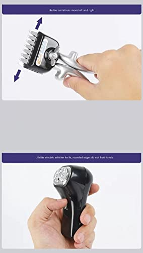 xwin sportseries Kids Barber Shop Toy Set, Fashion Hair Salon Pretend Play Toy for Kids, Barbershop Hairstyle Pretend Play Kit for Boys and Girls for 3 Years and Above, Best Gift for Kids