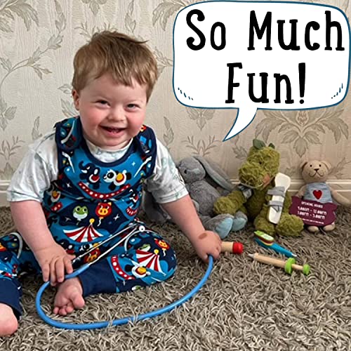 Jaques of London Childrens Doctors Set for Kids | Wooden Toys for 3 4 5 Year old Girls & Boys | Wooden Doctors Set for Kids | Pretend Play | Since 1795