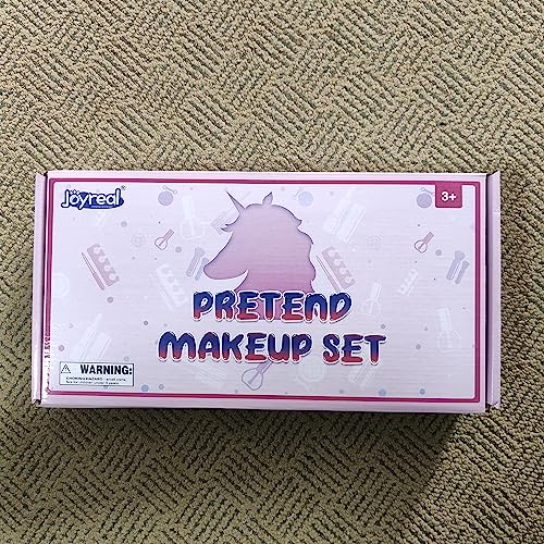 Sanlebi Pretend Makeup Sets for Girls, 20 PCS Fake Make Up Toys Role Play Cosmetic Gift for 3 4 5 Years Old Kids Toddlers Children