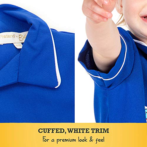 Childrens Nurses Costume, Kids Nurse Outfit 2-3 Years | Kids Dress Up Fancy Dress for Kids & Toddlers | Dressing Up Clothes for Girls | Role Play for Kids By Pretend to Bee, Blue