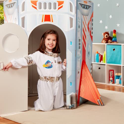 Melissa & Doug Kids Astronaut Costume Role Play Toys | Fancy Dress for Kids & Toddlers | Astronaut Costumes for Kids | Kids Dressing Up Clothes for Girls or Boys | Pretend Play Gifts Kids Age 3-6
