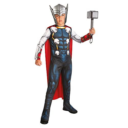Rubie's Official Marvel Avengers Thor Classic Childs Costume, Kids Superhero Fancy Dress, Small,4-6 years