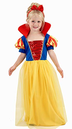 Snow Princess Girls Dress Up Costume 2 3 4