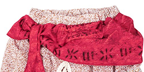 AdoraDouble Moana Costume Fancy Dress up Outfit for Girls Kids Halloween Birthday Holiday Cosplay Clothing Set Red 4-5 Years Tag 120