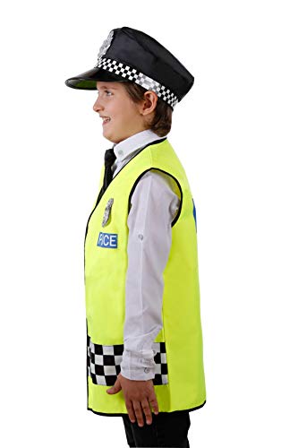 Matissa & Dad Children's Police Officer Role Play Costume and accessory Set Kids Boys Girls (Small (3-5 Years))