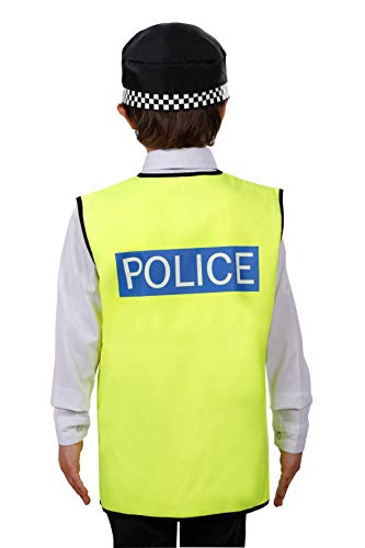 Matissa & Dad Children's Police Officer Role Play Costume and accessory Set Kids Boys Girls (Small (3-5 Years))