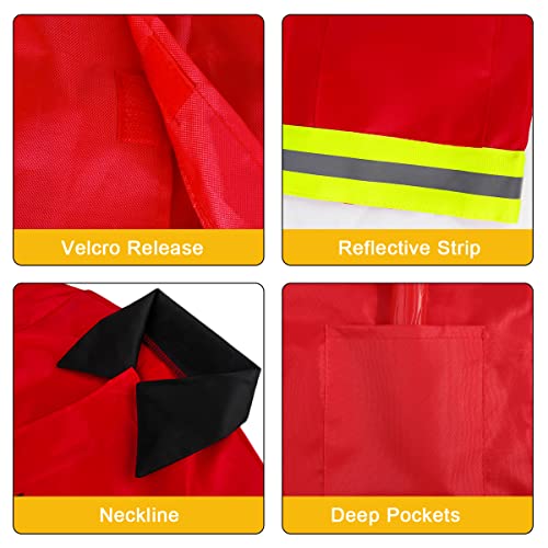 LOYO Kids Role Play Halloween Costumes, Fireman Costume with Firefighter Outfit Toys Accessories for Children