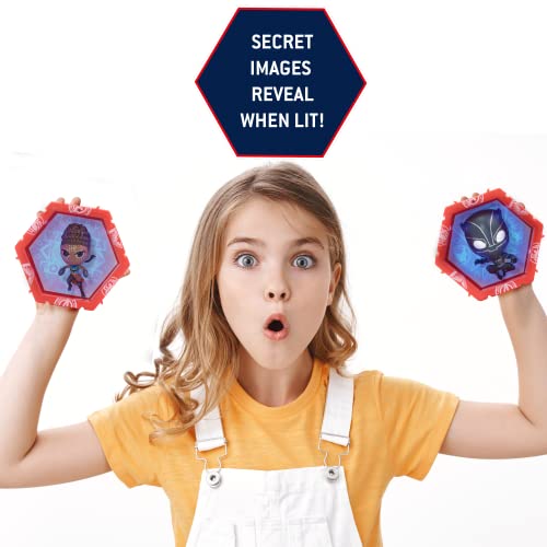 WOW! PODS Avengers Collection - Wakanda Forever Black Panther and Shuri | Superhero Light-Up Bobble-Head Figures | Official Marvel Collectable Toys & Gifts, Wakanda Forever Collection - Twin Pack