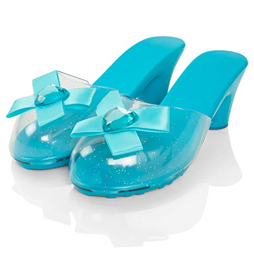 Little Fairy Princess Dress Up Shoes- 3 Jelly Shoes, Kids, Soft Princess Shoes For Girls Age 3-6 Years, Little Girls Shoe Storage Box, Fancy Dress, Toys