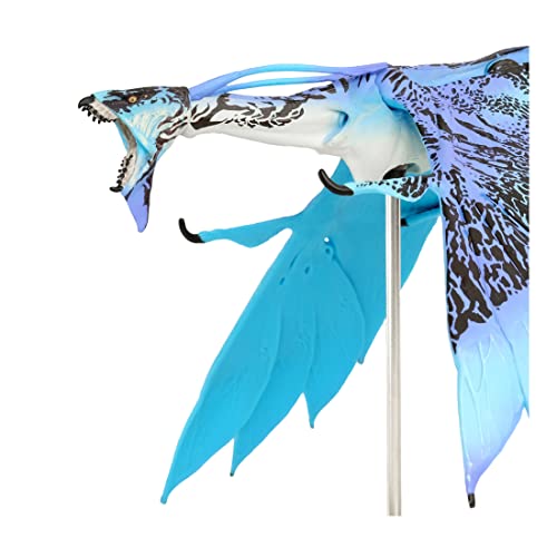 McFarlane Toys - Disney Avatar – World of Pandora Mountain Banshee Avatar Movie Action Figure – Disney Toys – Blue and Purple – collectible Figure – Ages 8+