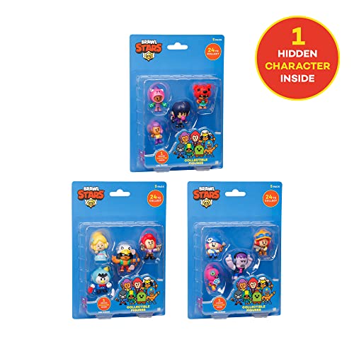 Brawl Stars Collectable Figures 5 Pack