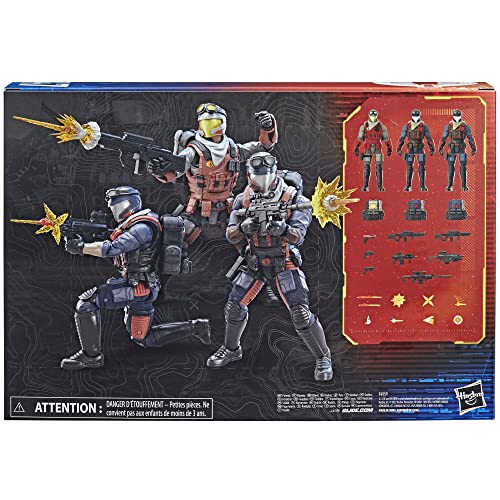 G.I. Joe Classified Series Cobra Viper Officer & Vipers Figures 47 Collectible Toys, Multiple Accessories 6-Inch-Scale, Custom Package Art