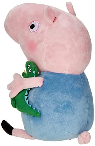 Ty Beanies George 10" | Peppa Pig Beanie Baby Soft Plush Toy | Collectible Cuddly Stuffed Teddy