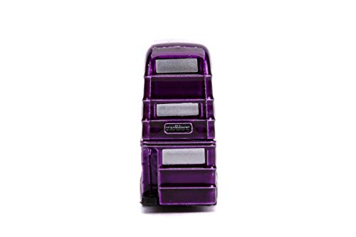 Jada Toys 253181002 Harry Potter Set of 2 Nano Collectable Die-cast, 959 Ford Anglia, Knight Bus, Toy Cars Set, 4 cm, 8 Years and Up