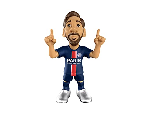 Bandai Minix Paris Saint-Germain Messi Model | Collectable Messi Figure In 30 Shirt | Bandai Minix Football Toys Range | Collect Your Favourite Football Figures And Teams
