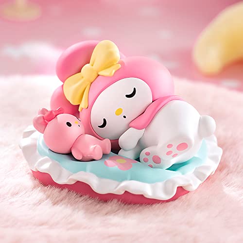 POP MART Sanrio characters Fall Asleep Series 1Box 2.5 inches Articulated Character Premium Design gifts for women Fan-Favorite blind box Collectible Toy Art Toy Action Figure
